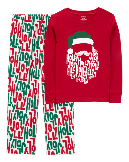 Carter's Kid 2-Piece Holly Jolly Fleece Pyjamas