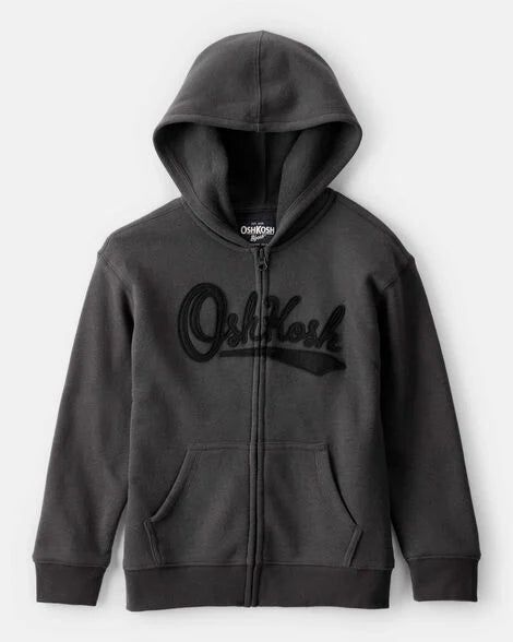 Oshkosh Boys OshKosh Fleece Logo Zip Jacket with Drawstring Joggers