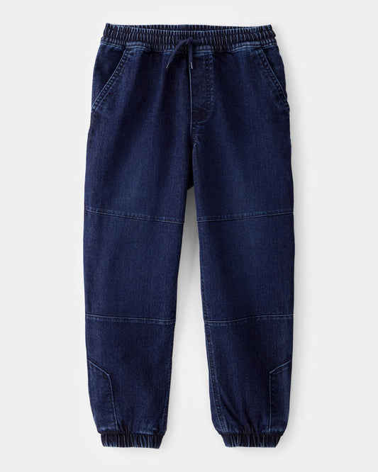 Oshkosh Kid Tapered Iconic Denim Joggers - Indigo Wash