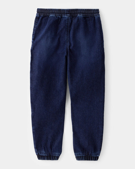 Oshkosh Kid Tapered Iconic Denim Joggers - Indigo Wash