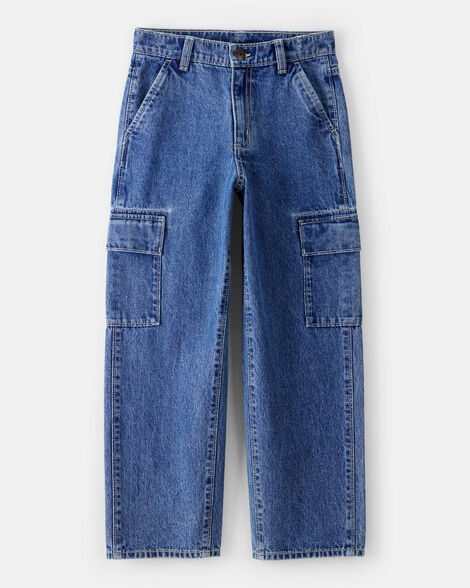 Oshkosh Boys Cargo Jeans - Blue