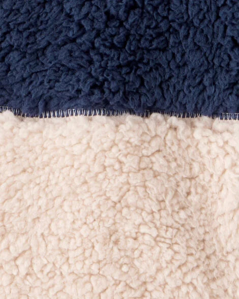 Carter's Boys Sherpa Sleeveless Vest - Blue