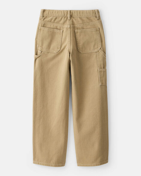 Oshkosh Boys Carpenter Fashion Pants - Khaki