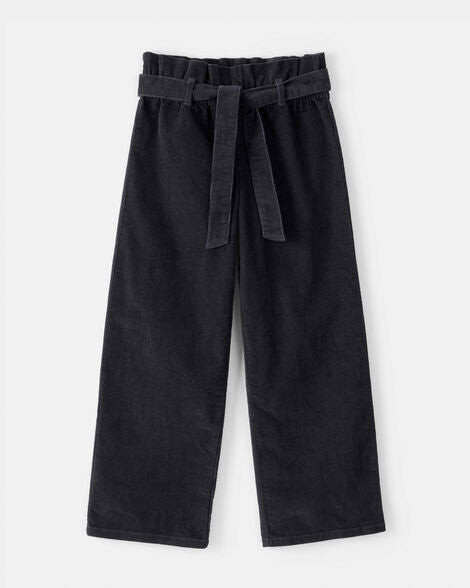 Carter's Girls Corduroy Wide-Leg Pants - Black