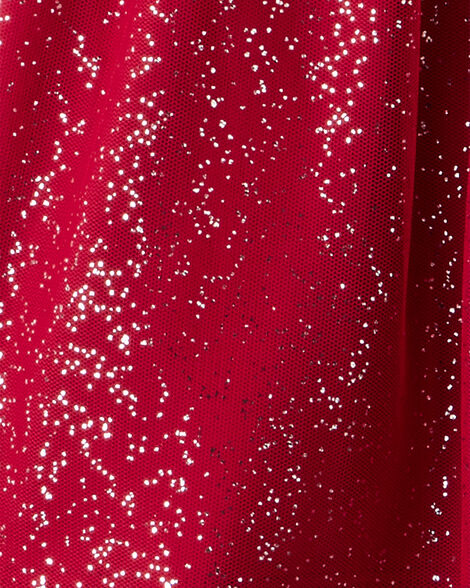 Carter's Girls Christmas 2-Piece Joy Long-Sleeve Top & Skirt Set - White