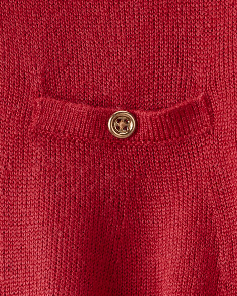 Carter's Girls Sweater-Knit Skirt - Red