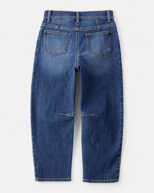 Oshkosh Girls Denim Barrel Jeans - Blue