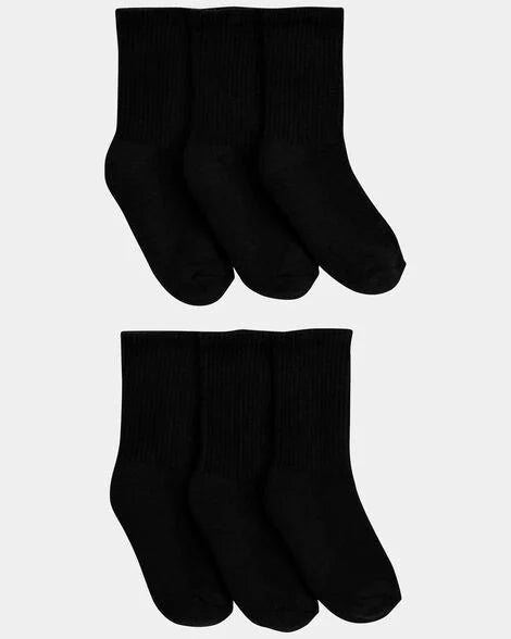 Carter's Boys 6-Pack Socks - Black