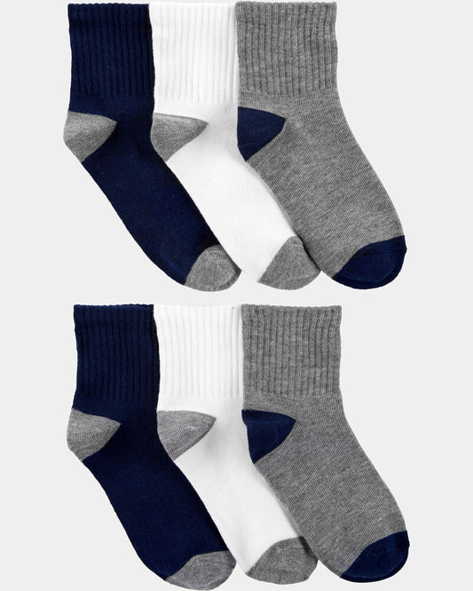 Carter's Boys 6-Pack Crew Socks