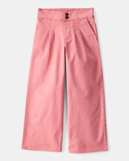 Carter's Kid Twill Wide Leg Pants