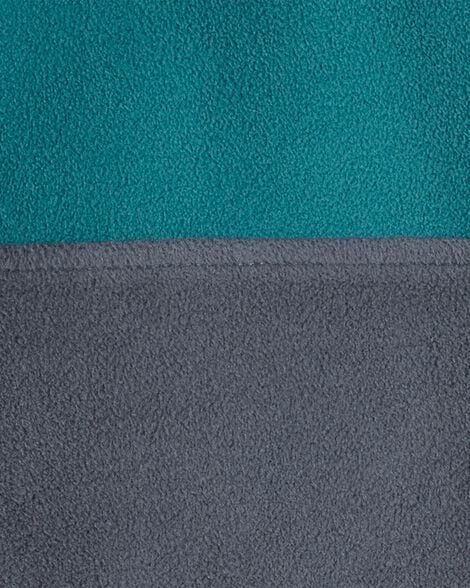 Oshkosh Boys Color Block Microfleece Quarter-Zip Pullover