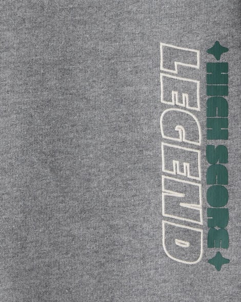 Oshkosh Boys DayDream Fleece Gaming Pullover Sweatshirt - Grey