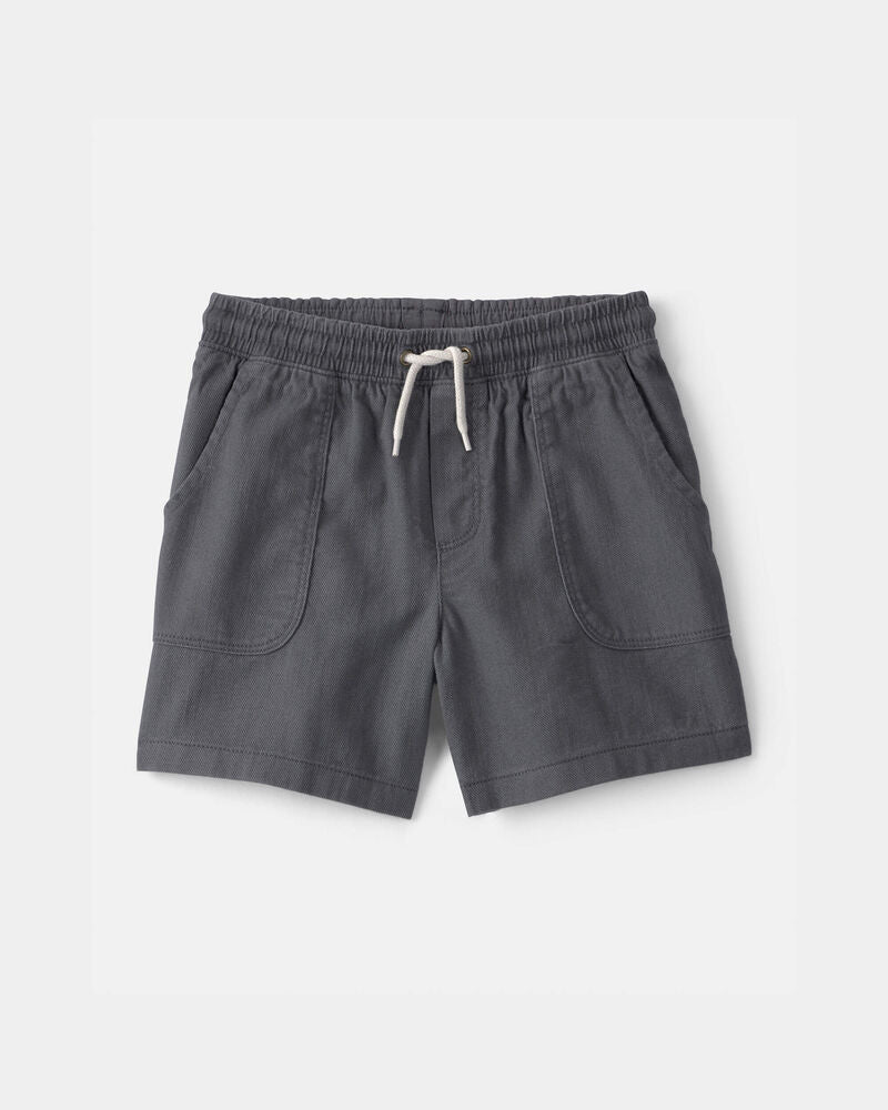 Carter's Boys Twill Shorts - Grey