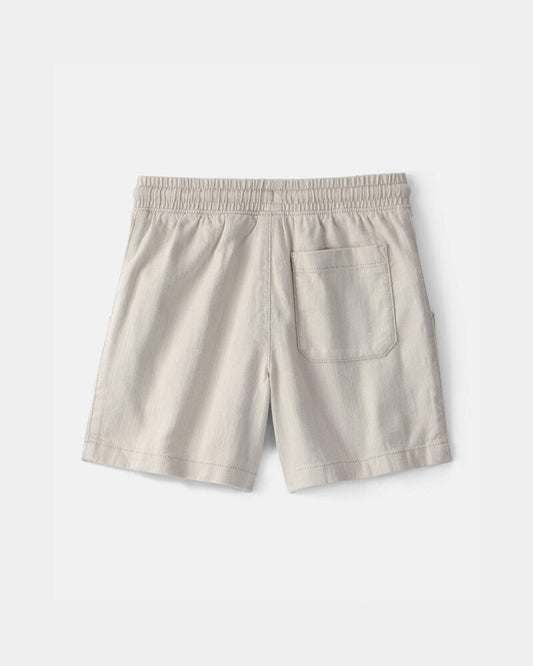Carter's Boys Twill Shorts - Light Khaki
