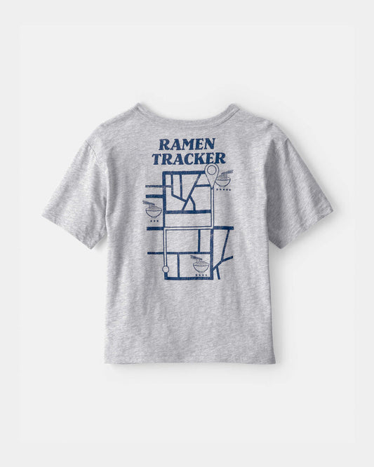 Carter's Boys Ramen Graphic Tee - Grey