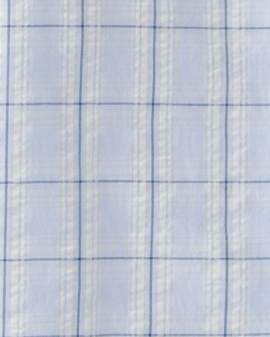 Carter's Boys Plaid Button-Down Shirt - Blue