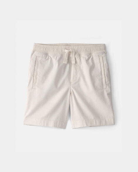 Carter's Boys Solid Easter Pull-On Fashion Shorts - Ivory