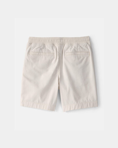Carter's Boys Solid Easter Pull-On Fashion Shorts - Ivory