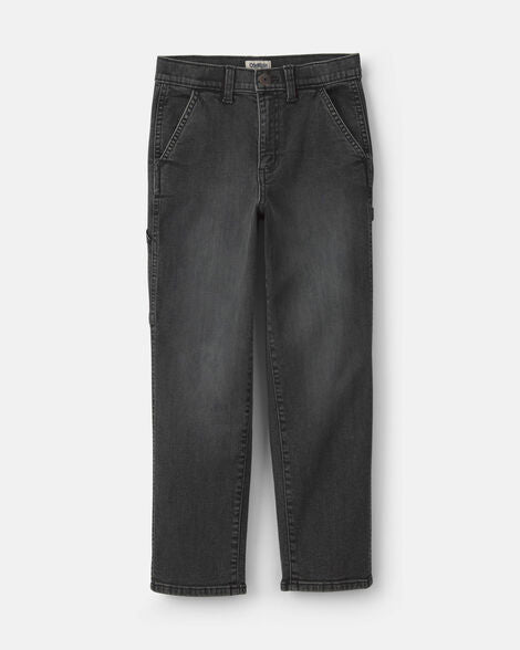 Oshkosh Boys Denim Baggy Jeans - Charcoal Wash