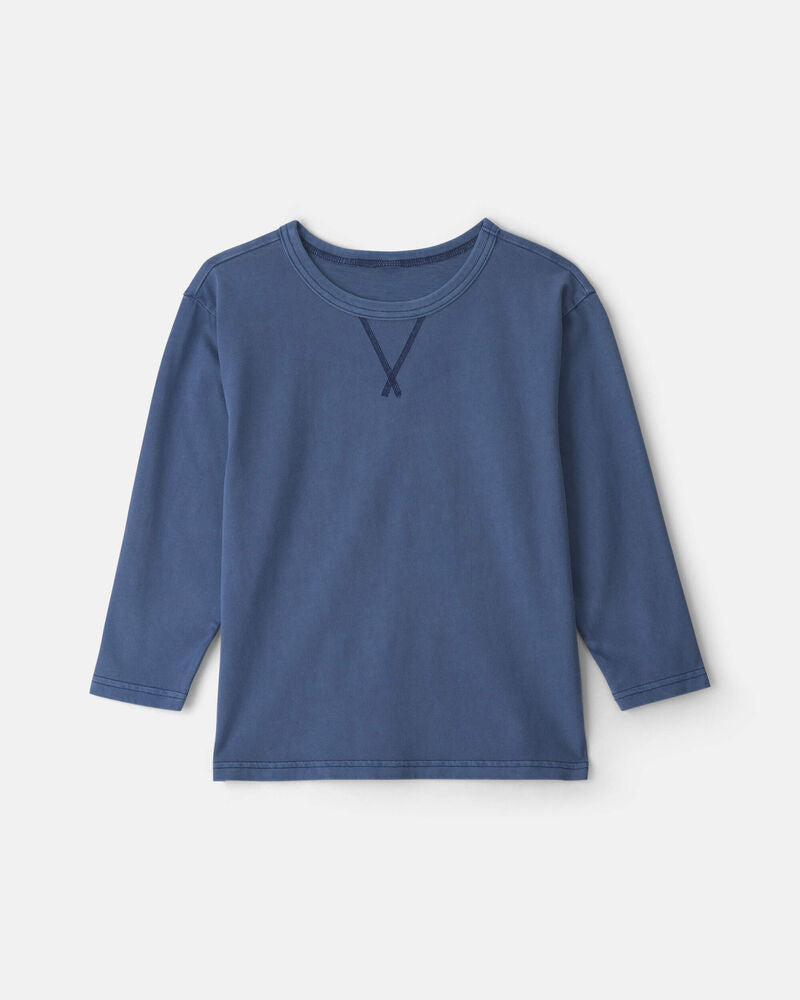 Oshkosh Boys Long-Sleeve T-Shirt - Navy Blue