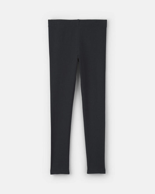 Carter's Girls Pull-On Stretch Rib Leggings - Black