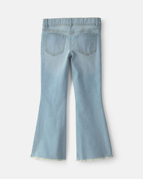 Oshkosh Girls Denim Flare Jeans - Light Wash