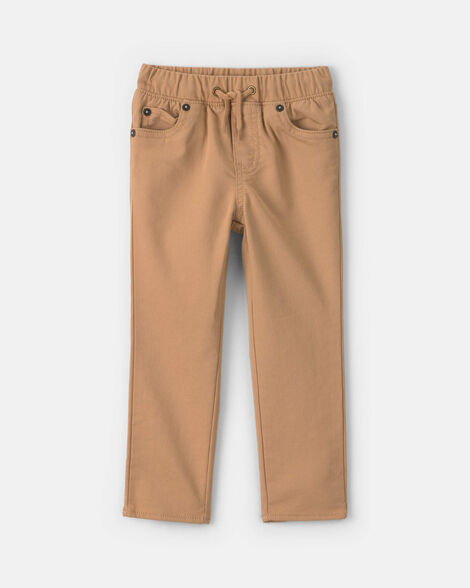 Oshkosh Toddler Boy Pull-On Pants - Khaki