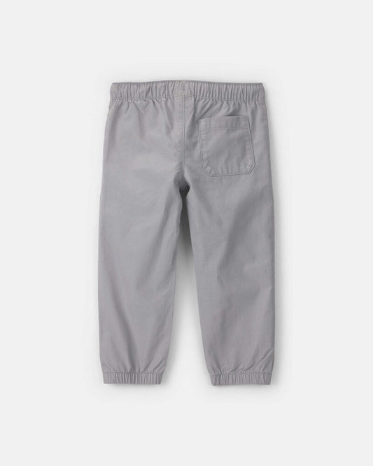 Carter's Toddler Boy Canvas Joggers - Grey