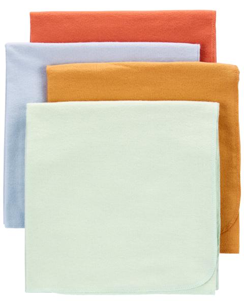 Carter's 4-Pack Sage Swaddle Blanket Set