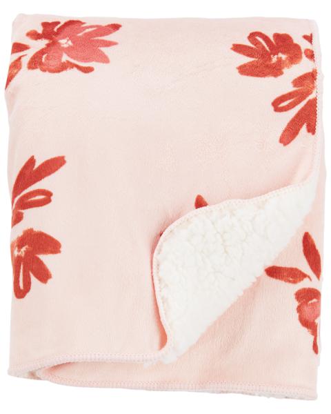 Carter's Baby Floral Plush Blanket