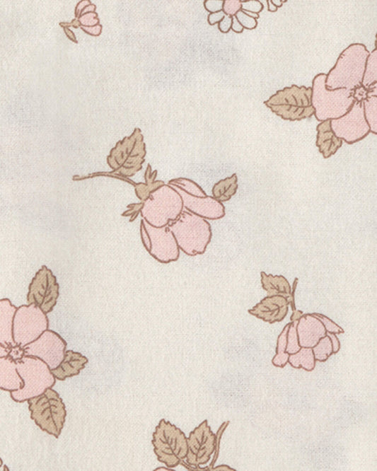 Carter's Baby 4-Pack Flowers Receiving Blankets - Pink/Ivory