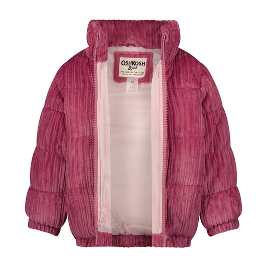 Oshkosh Toddler Girl Pink Puffer Jacket