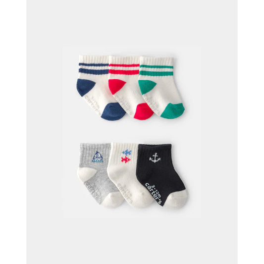 Carter's Baby Boy 6-Pack Ankle Socks