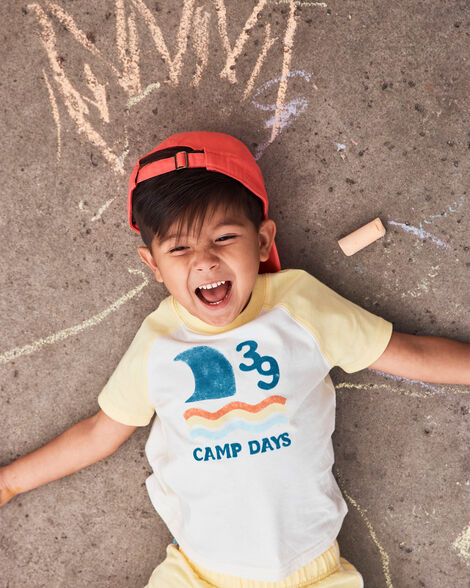 Carter's Toddler Boy 2-Piece 'Camp Days' Top & Short Set