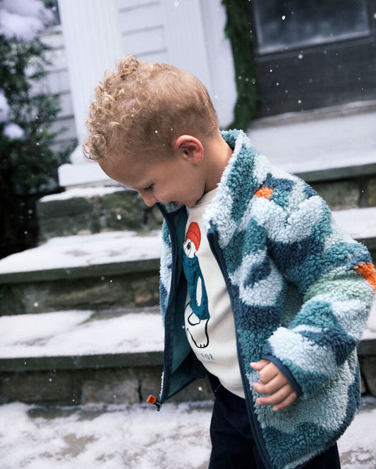 Carter's Toddler Boy DayDream Fleece Bear Pullover Sweatshirt - Cream