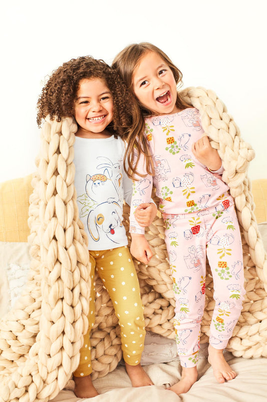 Carter's Toddler 4-Piece Pets 100% Snug Fit Cotton Pajamas