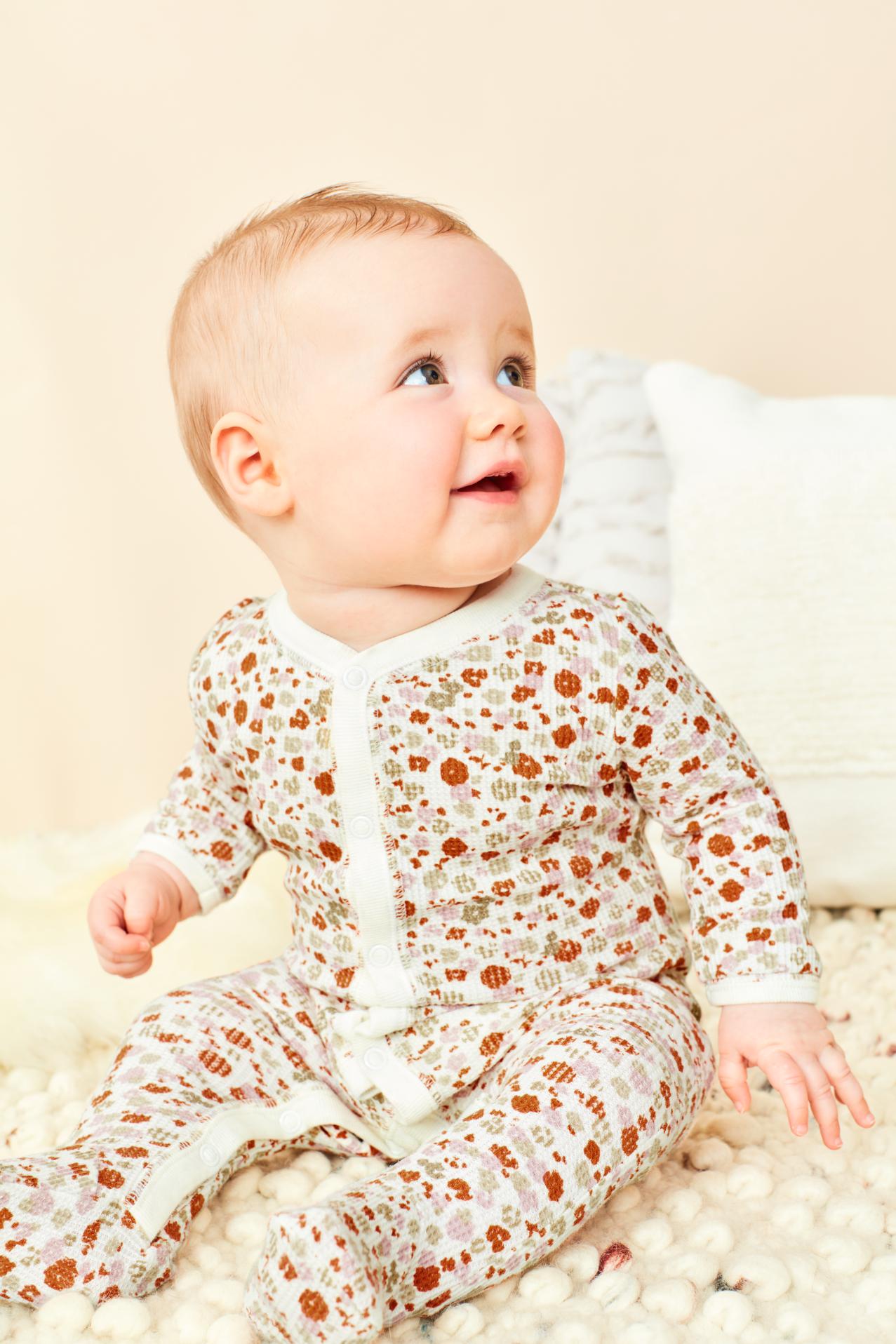 Carter's Baby Floral Snap-Up Thermal Sleep & Play