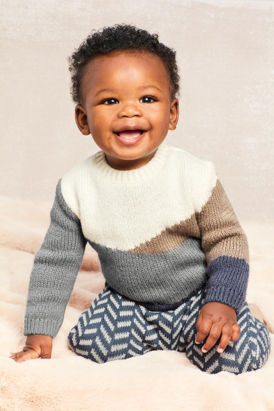Carter's Baby Colorblock Mohair-Like Sweater