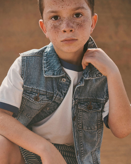 Oshkosh Boys OshKosh Clover Graphic Tee - Cream