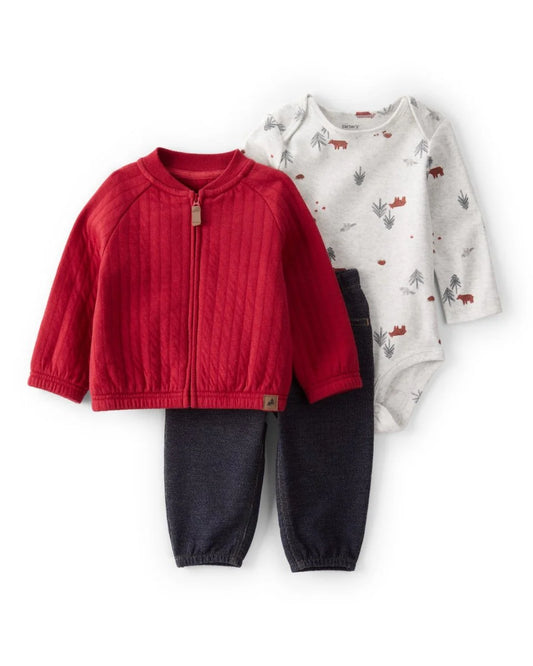 Carter's Three-piece set: jacket, bodysuit and trousers