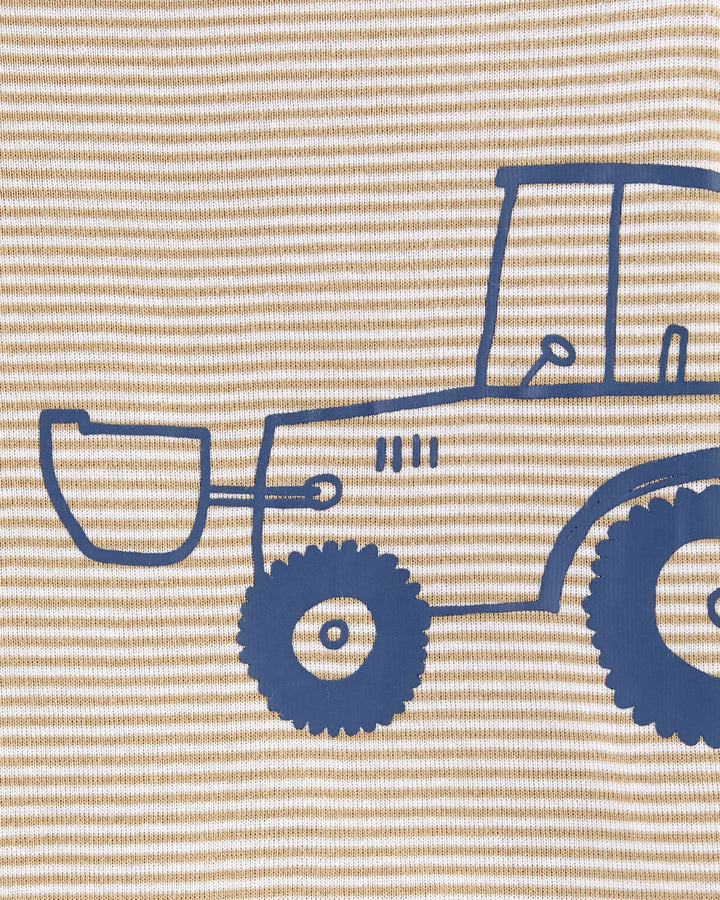Carter's Striped Tractor Collectible Bodysuit
