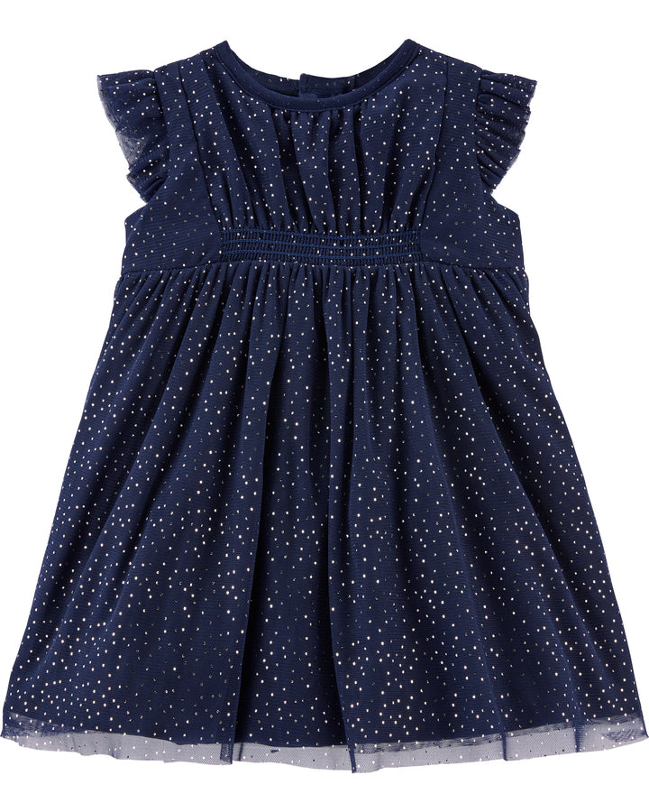 Carter's Polka Dot Tulle Special Occasion Dress