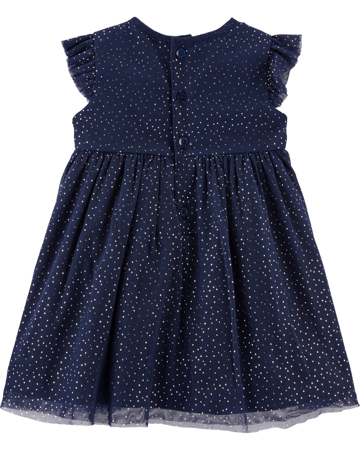 Carter's Polka Dot Tulle Special Occasion Dress