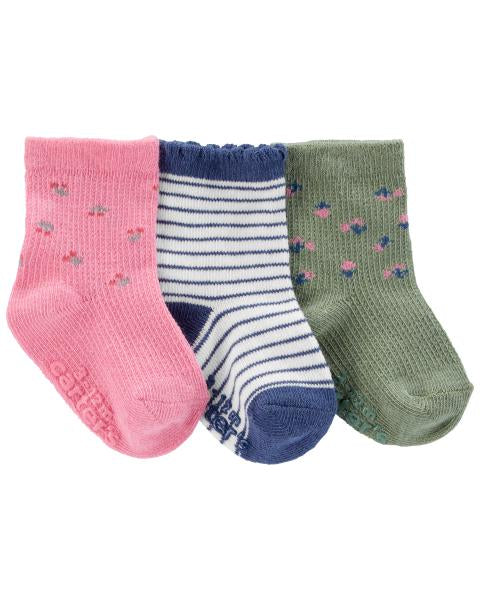 Carter’s 3-Pack Floral Socks