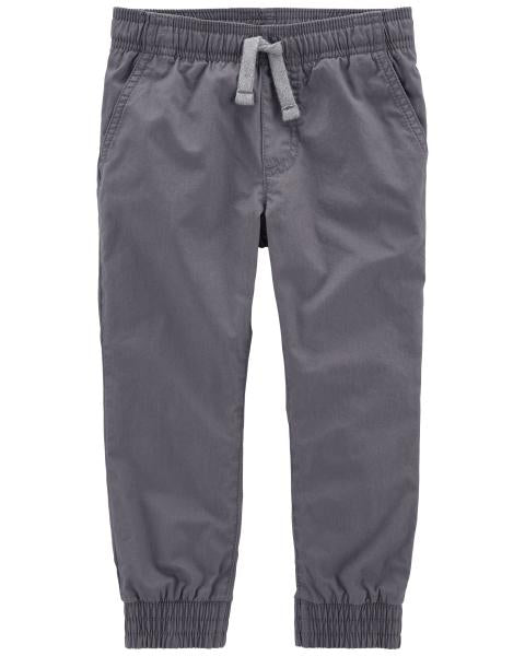 Carter's Baby Pull-On Poplin Lined Pants