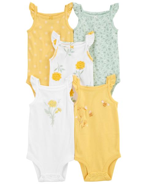 Carter's Baby 5-Pack Tank Bodysuits