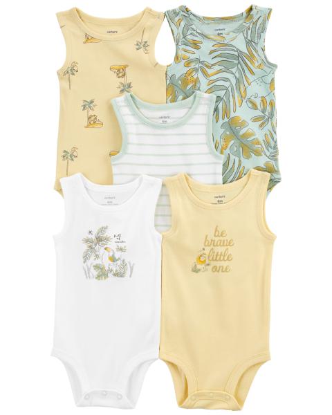 Carter's Baby 5-Pack Tank Bodysuits