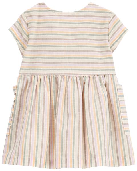 Carter's Baby Striped Poplin Dress