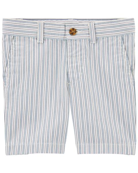 Carter's Blue Striped Shorts