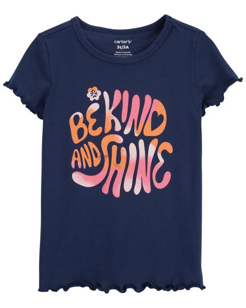 Girl Be Kind And Shine Jersey Tee and Short Set